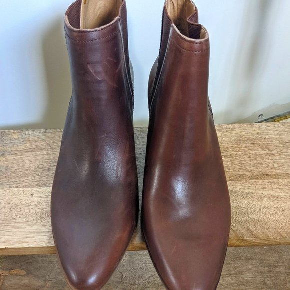 Lucky Brand Shoes - Lucky Boots Brown Stack Heel 9